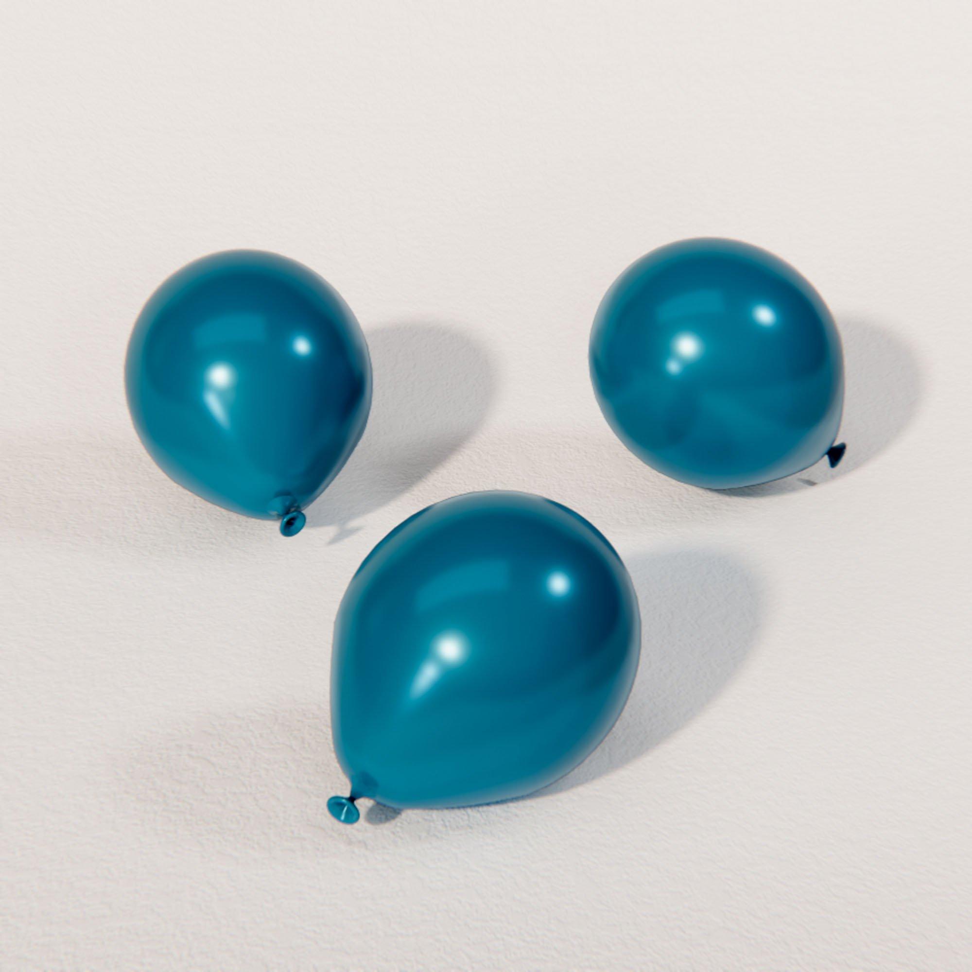 50ct, 5in, Tranquil Blue Premium Mini Latex Balloons - Luxaire™